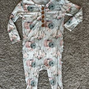 Jackie Posh Peanut Pumpkin Romper
